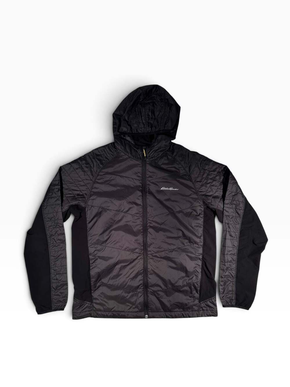 Eddie Bauer IgniteLite Flux Hooded Insulated Jacket Black Men's Size L